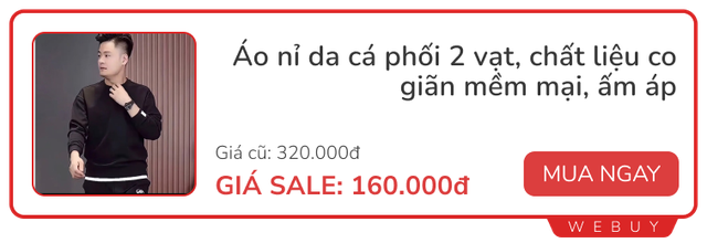 Tranh thủ dịp Sale đầu năm vợt ngay các deal quần áo, phụ kiện chính hãng giá rẻ để diện Tết âm - Ảnh 5.