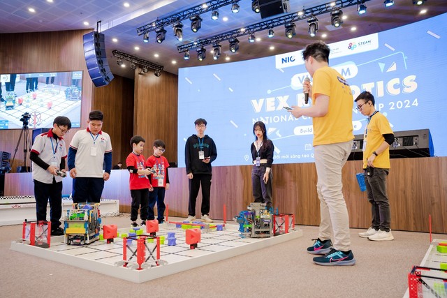 Công bố kết quả Giải vô địch Quốc gia VEX Robotics 2024 - Ảnh 2.
