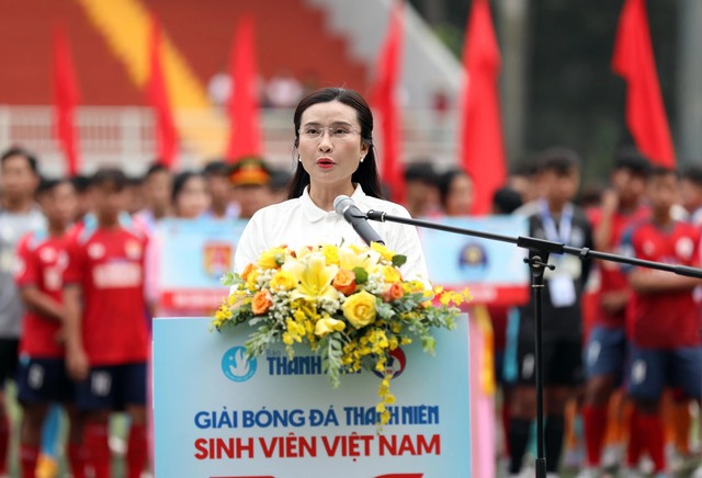 Sôi động lễ khai mạc giải bóng đá Thanh niên Sinh viên Việt Nam lần II - Ảnh 2.