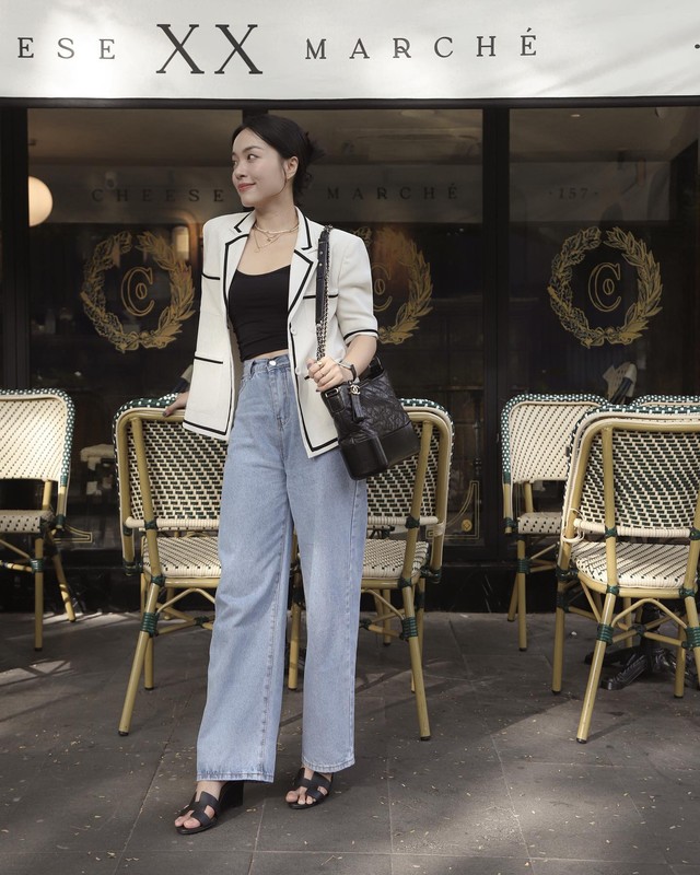 Kiểu quần jeans &quot;mê hoặc&quot; các mỹ nhân Việt vì cứ mặc lên là trẻ trung, sành điệu - Ảnh 6.