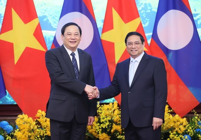 Chuỗi hoạt động của Thủ tướng Lào Sonexay Siphandone tại Việt Nam - Ảnh 2.