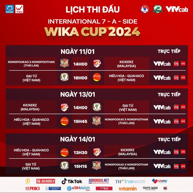 Hai đại diện của Việt Nam đối đầu với đội bóng của Thái Lan và Malaysia tại Giải bóng đá 7 người quốc tế 2024 - Ảnh 2.