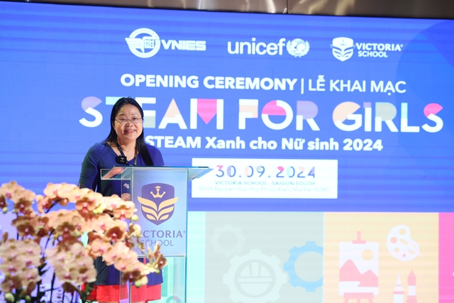 Khai mạc vòng chung kết “STEAM for Girls”: Sân chơi sáng tạo cho nữ sinh  - Ảnh 3.