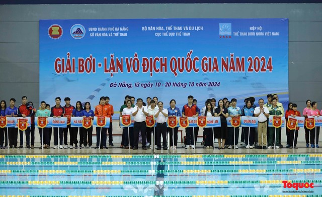 Khai mạc giải bơi và lặn vô địch quốc gia năm 2024 - Ảnh 2.