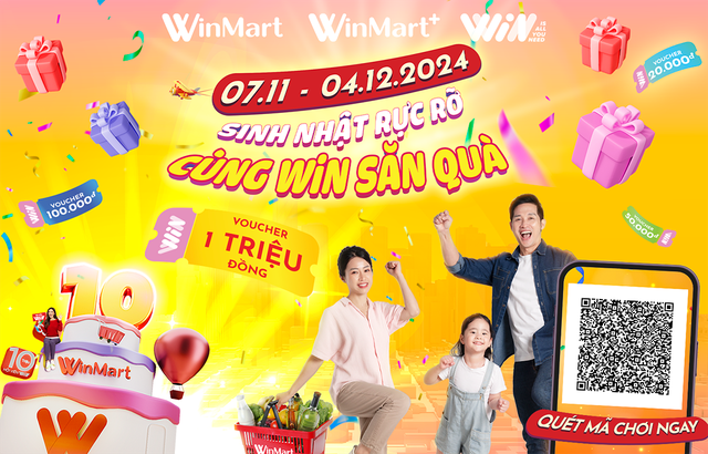 WinMart tung ưu đãi “khủng” mừng sinh nhật 10 tuổi - Ảnh 4.