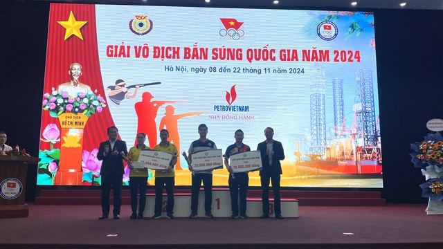 Bế mạc giải Vô địch Bắn súng quốc gia năm 2024: Hà Nội giành vị trí Nhất toàn đoàn - Ảnh 1.