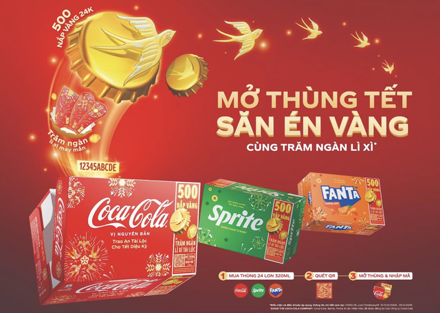 Coca-Cola khởi động chiến dịch Tết 2025: “Trao Tâm Ý, Gắn Kết Tết Diệu Kỳ” - Ảnh 2.