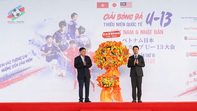 Sôi động Giải Bóng đá quốc tế U13 Việt Nam – Nhật Bản năm 2024 tại Bình Dương - Ảnh 3.