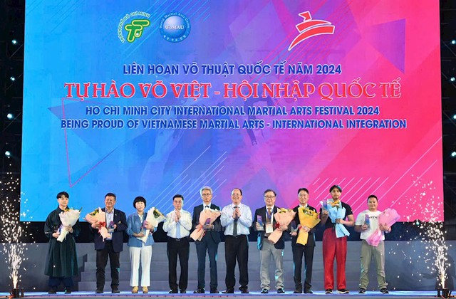 Khai mạc Liên hoan Võ thuật Quốc tế TP.HCM 2024 - Ảnh 2.