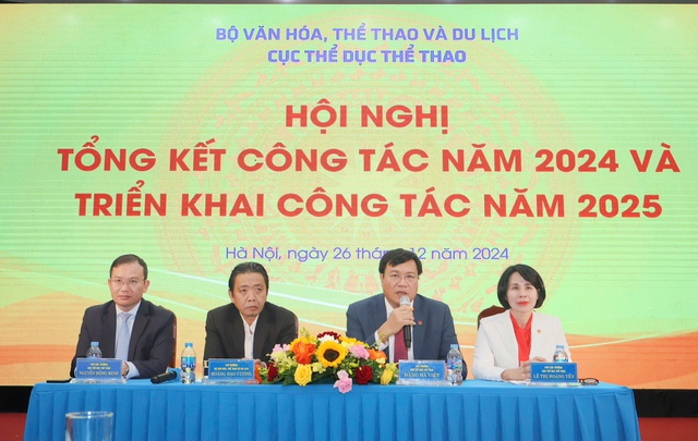 Thứ trưởng Hoàng Đạo Cương: &quot;Ngành TDTT phải có tư duy đột phá, tầm nhìn chiến lược, nhìn xa, trông rộng, nghĩ sâu, làm lớn&quot; - Ảnh 2.