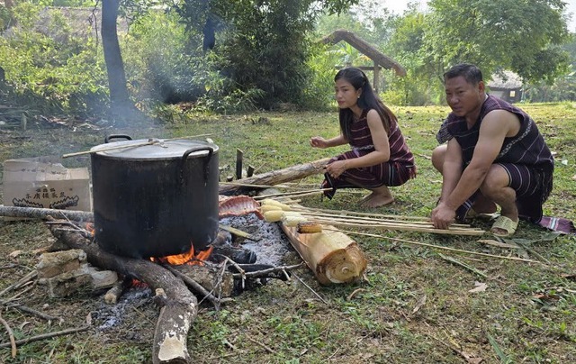 Người Chơ Ro và tục cúng Thần Lúa - Ảnh 5.