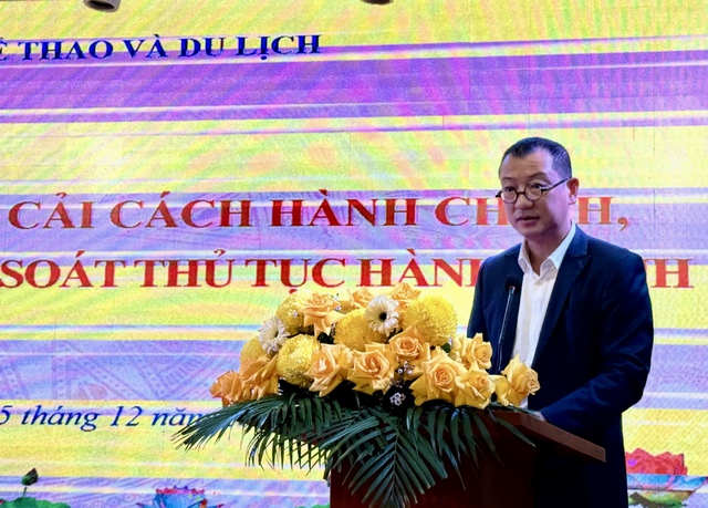 Cải cách thủ tục hành chính trong lĩnh vực văn hóa, thể thao và du lịch đã có nhiều chuyển biến tích cực - Ảnh 3.