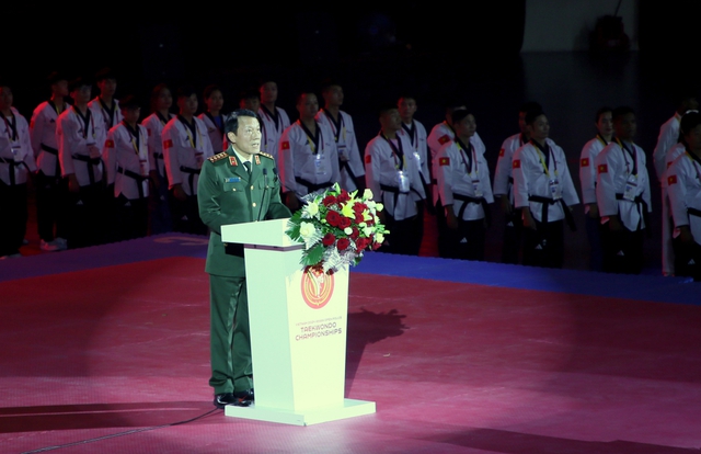 Khai mạc Giải Taekwondo Cảnh sát các nước châu Á mở rộng 2024 - Ảnh 1.