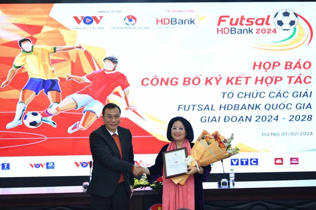 Đội vô địch giải Futsal vô địch quốc gia 2024 nhận thưởng 500 triệu đồng  - Ảnh 1.
