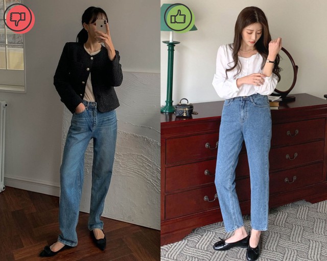 4 kiểu quần jeans &quot;dìm&quot; dáng, nàng sở hữu chiều cao khiêm tốn nên tránh - Ảnh 2.