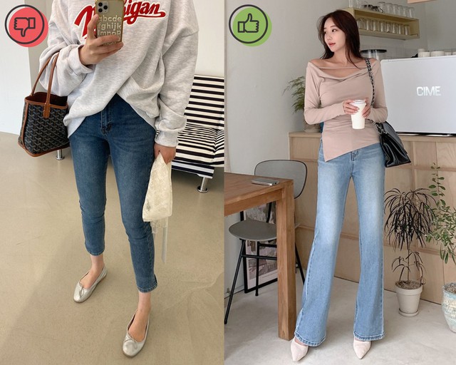 4 kiểu quần jeans &quot;dìm&quot; dáng, nàng sở hữu chiều cao khiêm tốn nên tránh - Ảnh 4.