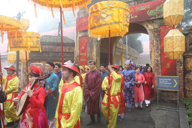 Thể nghiệm một số nghi lễ Tống cựu nghinh tân ở Hoàng thành Thăng Long - Ảnh 3.