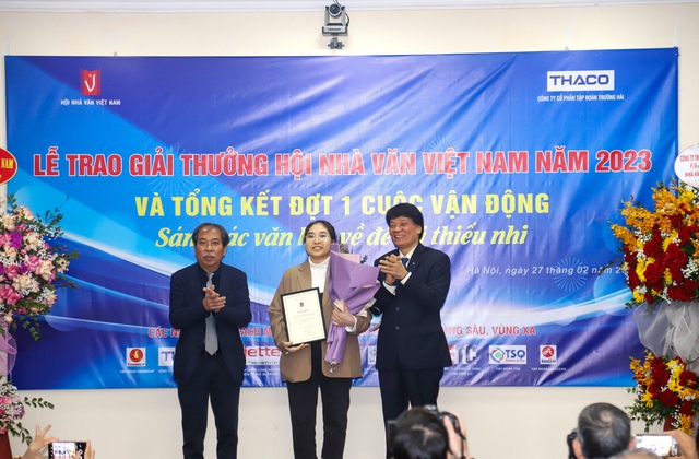 Vinh danh các tác phẩm văn học xuất xắc đoạt Giải thưởng Hội Nhà văn Việt Nam - Ảnh 4.