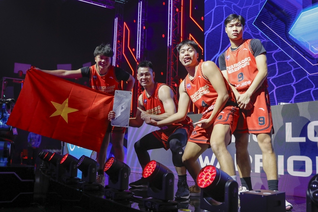 Đội tuyển bóng rổ thể chất số Việt Nam vô địch Games of the Future 2024 - Ảnh 1.