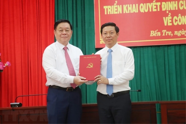 Phó trưởng Ban Tuyên giáo Trung ương Trần Thanh Lâm được điều động giữ chức Phó Bí thư Tỉnh ủy Bến Tre - Ảnh 1.