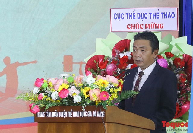 Thứ trưởng Hoàng Đạo Cương dự lễ kỷ niệm 30 năm thành lập Trung tâm huấn luyện thể thao quốc gia Đà Nẵng - Ảnh 2.