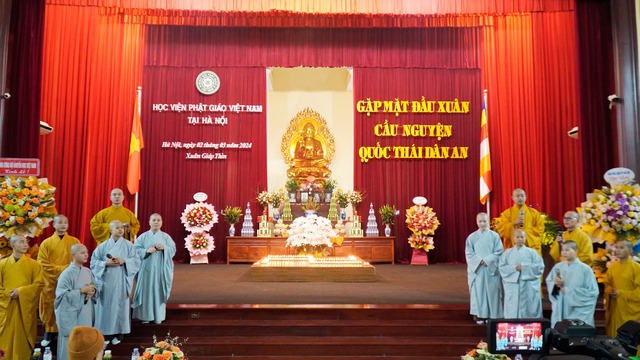 Học viện Phật giáo Việt Nam chú trọng đào tạo trí thức Phật giáo có kiến thức, đức hạnh - Ảnh 1.
