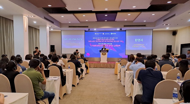 Diễn đàn Bản quyền Việt Nam - Hàn Quốc năm 2024: Bản quyền trên môi trường số - Ảnh 2.