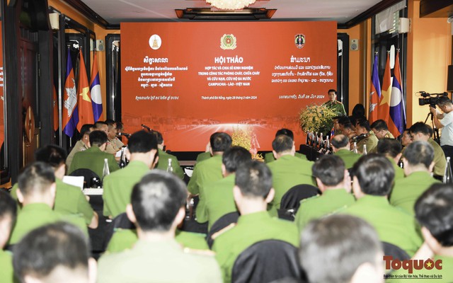 Việt Nam - Lào - Campuchia hợp tác và chia sẻ kinh nghiệm trong công tác PCCC và CNCH  - Ảnh 1.