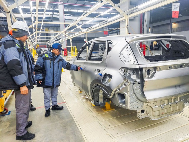 Nhà máy THACO KIA tham gia giám sát sản xuất xe Kia Sonet tại Uzbekistan - Ảnh 4.