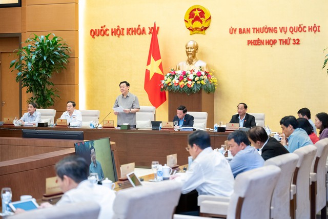 Khai mạc Phiên họp lần thứ 32 của Ủy ban Thường vụ Quốc hội - Ảnh 2.