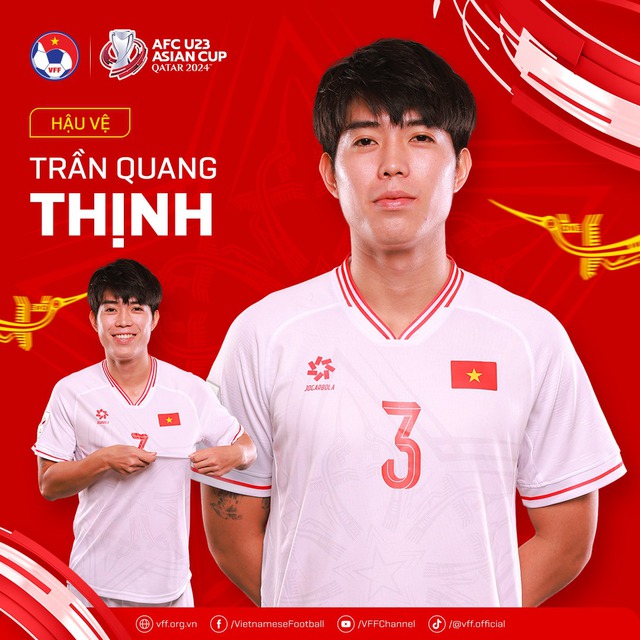 Tất tần tật về 23 cầu thủ U23 Việt Nam tham dự VCK U23 châu Á 2024 - Ảnh 7.