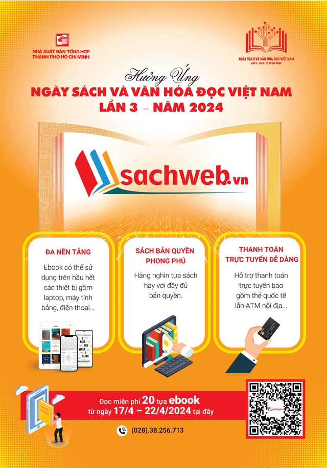 Đọc miễn phí 20 tựa sách điện tử của NXB Tổng hợp TP.HCM nhân Ngày Sách và Văn hóa đọc Việt Nam 2024 - Ảnh 2.