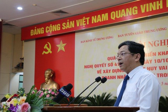 Trưởng Ban Tuyên giáo Trung ương: Mỗi doanh nhân phải luôn đề cao đạo đức, văn hóa kinh doanh - Ảnh 3.