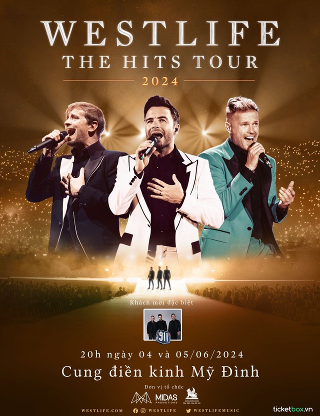 Ban nhạc huyền thoại Westlife trở lại Việt Nam với &quot;The Hits Tour 2024&quot; - Ảnh 2.