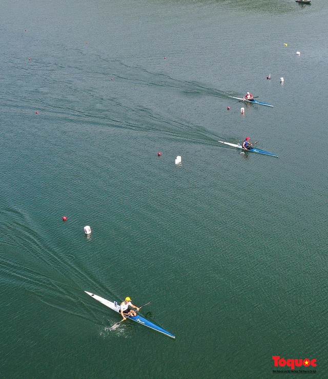 Hơn 440 vận động viên tranh tài Giải Đua thuyền Rowing và Canoeing vô địch các tay chèo xuất sắc quốc gia 2024 - Ảnh 2.