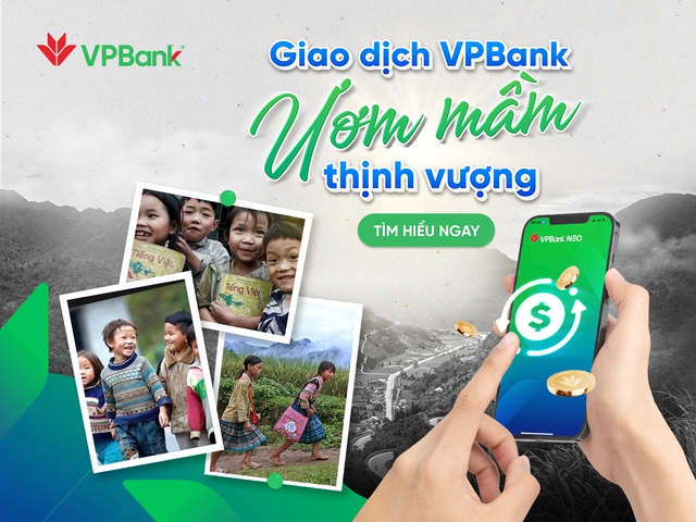 VPBank triển khai chương trình thiện nguyện &quot;Giao dịch VPBank - Ươm mầm thịnh vượng&quot; - Ảnh 1.
