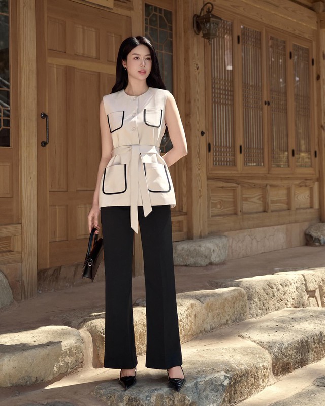 4 mẫu quần dài đang được sao Việt yêu thích nhất: Mặc lên trẻ trung, tôn dáng tối ưu - Ảnh 7.