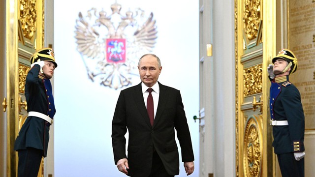 Tổng thống Putin tuyên thệ nhậm chức nhiệm kỳ thứ  5 - Ảnh 1.