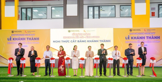 Khánh thành trường INschool Bến Cát - Ảnh 1.