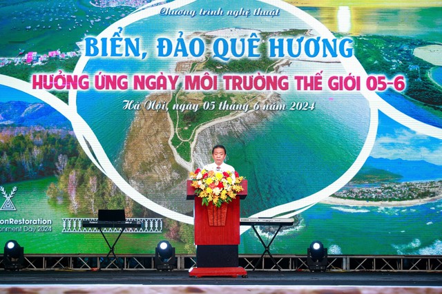 Chương trình &quot;Biển, Đảo quê hương&quot; hưởng ứng Ngày Môi trường thế giới - Ảnh 1.