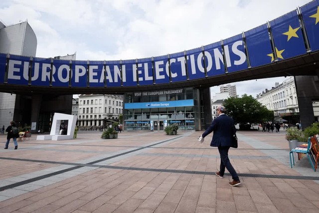 Châu Âu bắt đầu cuộc bầu cử Nghị viện - Ảnh 1.