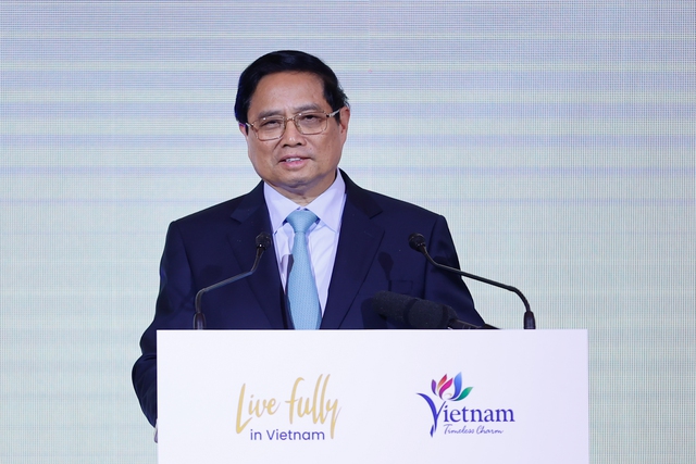 Thủ tướng Phạm Minh Chính: Cùng nhau đưa ra chương trình, dự án cụ thể, thiết thực, đưa hợp tác văn hóa và du lịch Việt Nam - Hàn Quốc lên một tầm cao mới - Ảnh 1.