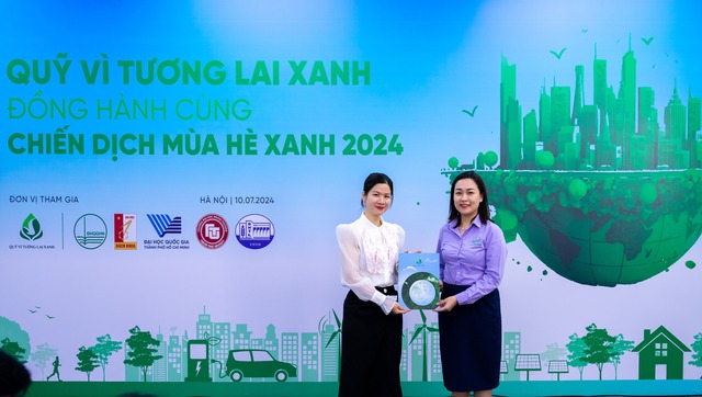 Quỹ vì tương lai xanh đồng hành cùng chiến dịch Mùa hè xanh năm 2024 - Ảnh 1.