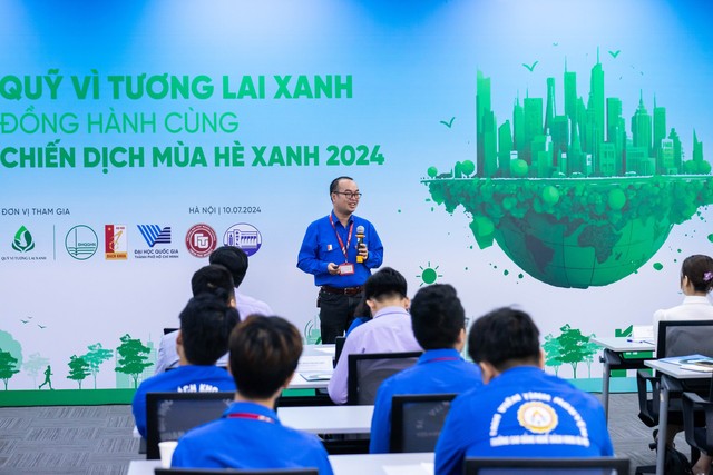 Quỹ vì tương lai xanh đồng hành cùng chiến dịch Mùa hè xanh năm 2024 - Ảnh 2.