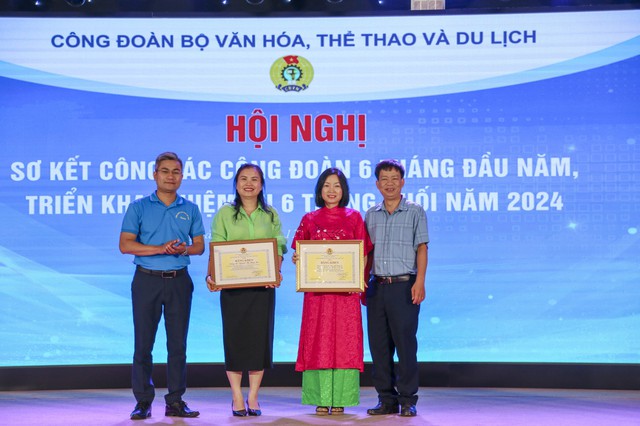 Công đoàn Bộ VHTTDL sơ kết 6 tháng đầu năm, triển khai nhiệm vụ 6 tháng cuối năm 2024 - Ảnh 5.