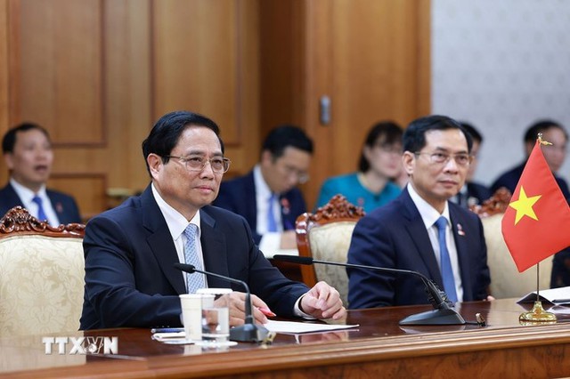 Chuỗi hoạt động ngày thứ hai của Thủ tướng Phạm Minh Chính tại Hàn Quốc - Ảnh 4.