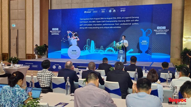 144 golfer hàng đầu Việt Nam và quốc tế tranh tài tại “Giải BRG Open Golf Championship Danang 2024” - Ảnh 1.