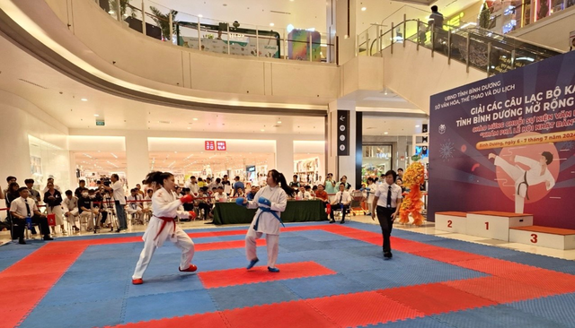 Hơn 400 VĐV tham gia Giải các CLB Karate tỉnh Bình Dương mở rộng năm 2024 - Ảnh 14.