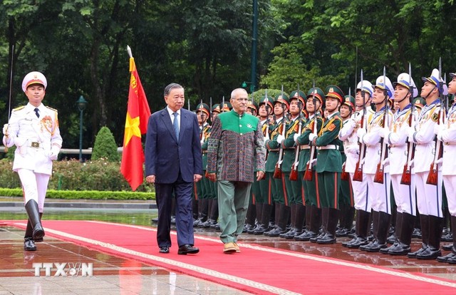 Những hoạt động đầu tiên của Tổng thống Timor-Leste tại Việt Nam - Ảnh 1.