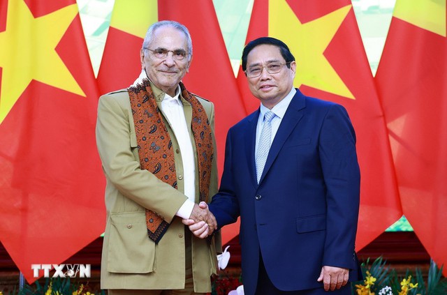 Chuỗi hoạt động ngày thứ hai của Tổng thống Timor-Leste Jose Ramos-Horta tại Việt Nam - Ảnh 1.